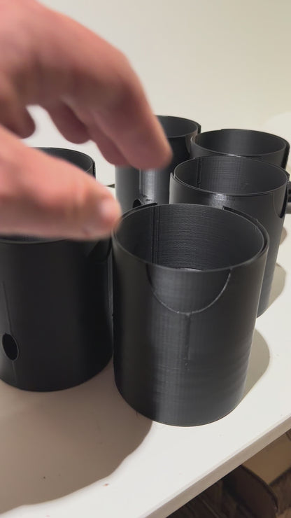 3D printed self watering pot